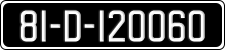 License plate of Ireland, Regular plates