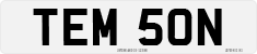 License plate of the United Kingdom, 1963 year system