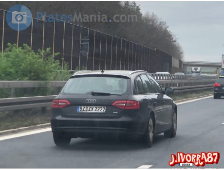 BZ ZX 2222, Audi A4
