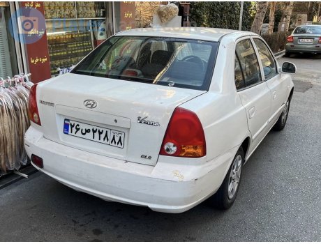 ۲۶‎ص‎۲۲۸ ۸۸, Hyundai Verna