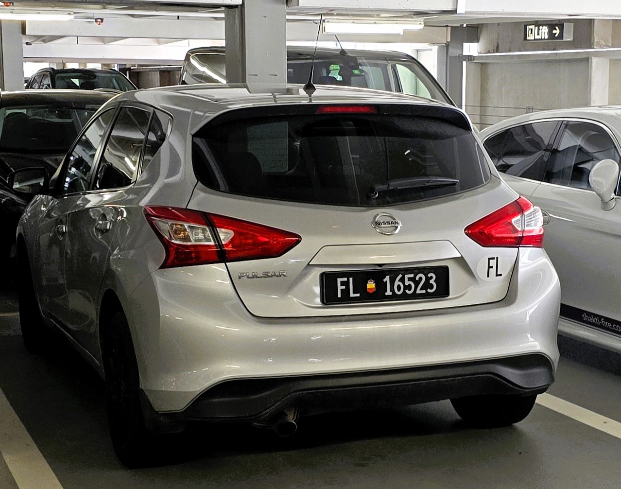 FL 16523, Nissan Pulsar 7th gen Hatch (C13; EU-market), 2014–2018