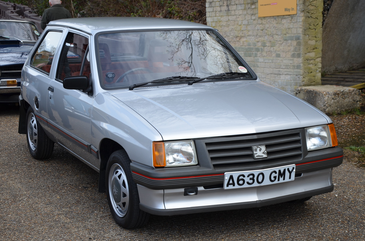 A630GMY, Vauxhall Nova 1st gen 3-door Hatch (A; S83), 1982–1993