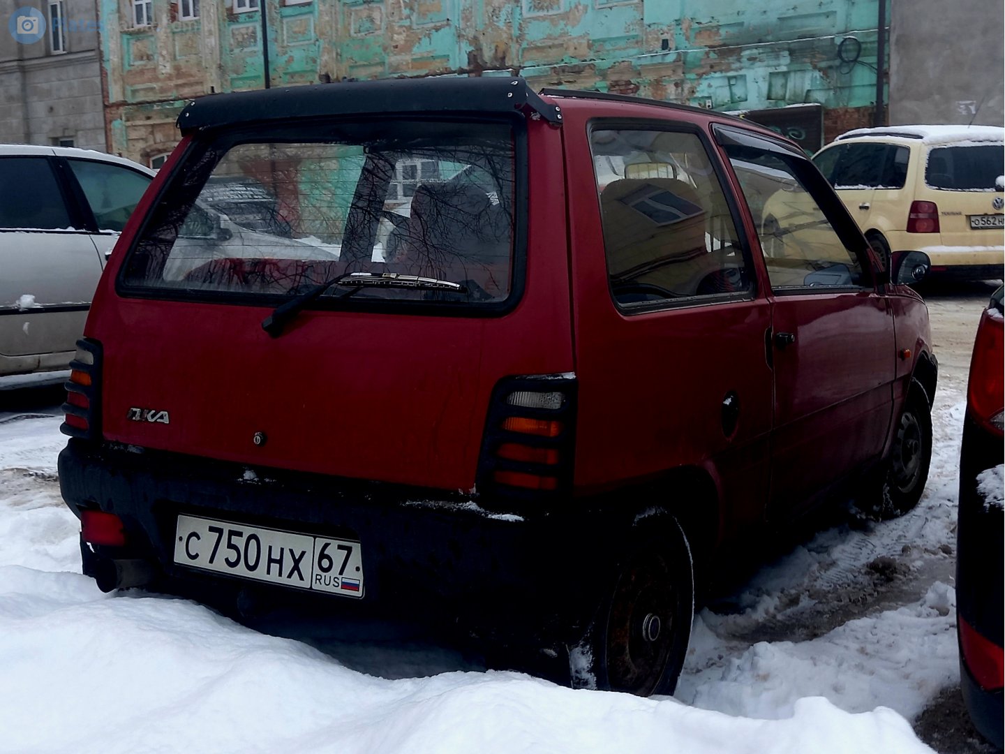 с 750 нх 67, Lada (VAZ) 1111 Ока 1111* (СеАЗ, XTJ***), 1989–2008