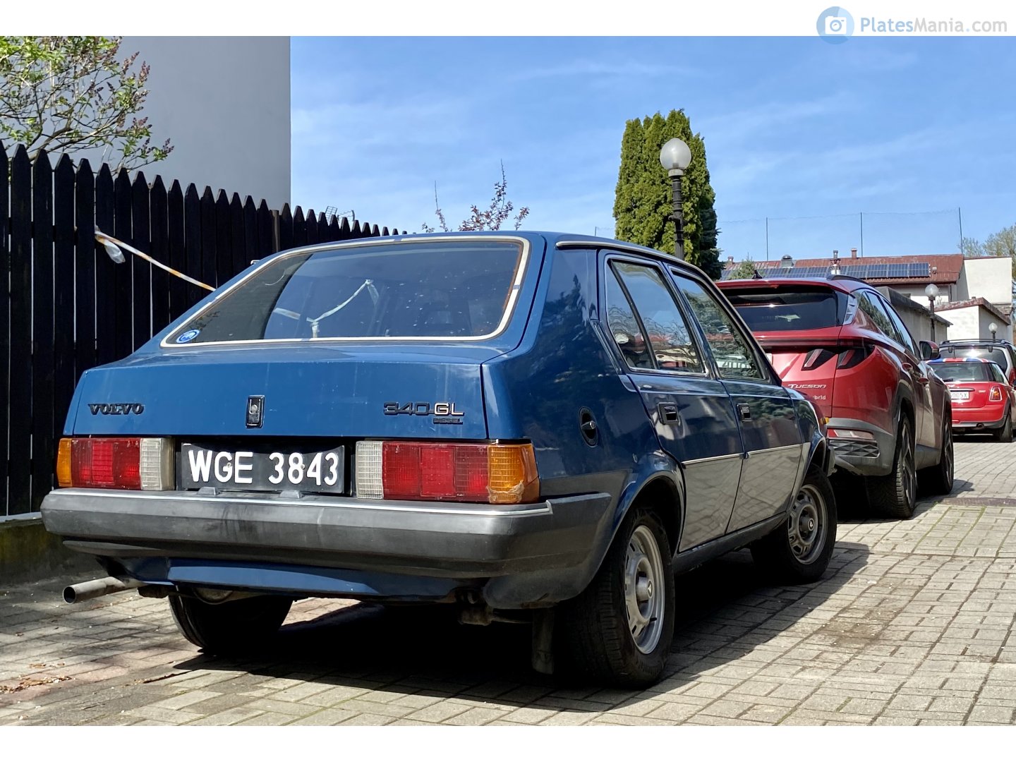 WGE 3843, Volvo 340-Series 1st gen 5-door Hatch (345), 1980–1991