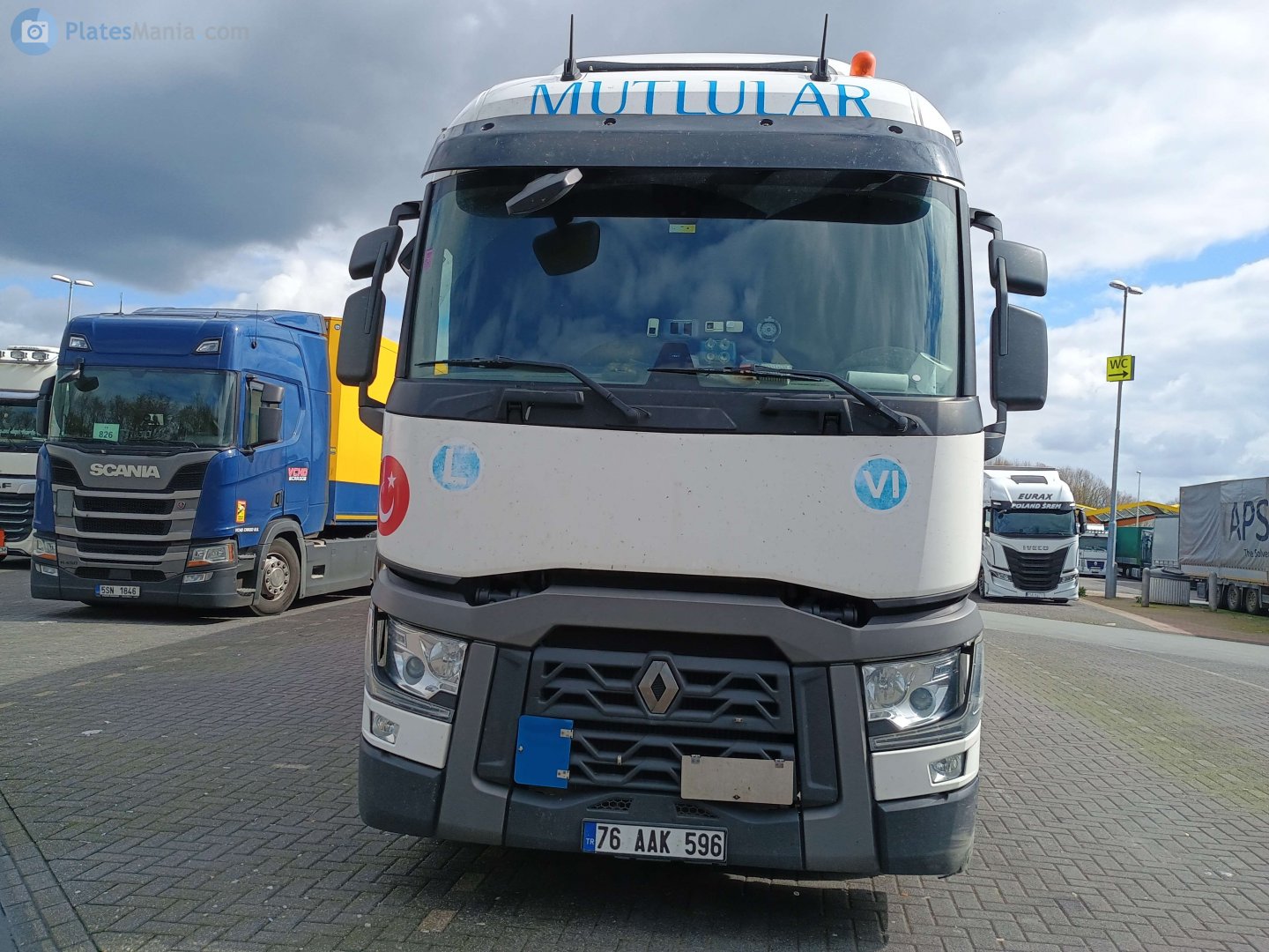 76 AAK 596, Renault Trucks T 1st gen, 2013­–