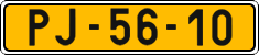 License plate of the Czech Republic, Commercial vehicles (1960)