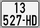 License plate of Vietnam, Motorcycles