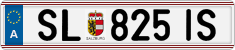License plate of Austria, Regular plates
