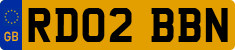 License plate of the United Kingdom, 2001 year system