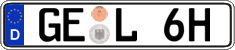 German license plate, Plates for oldtimers (type 