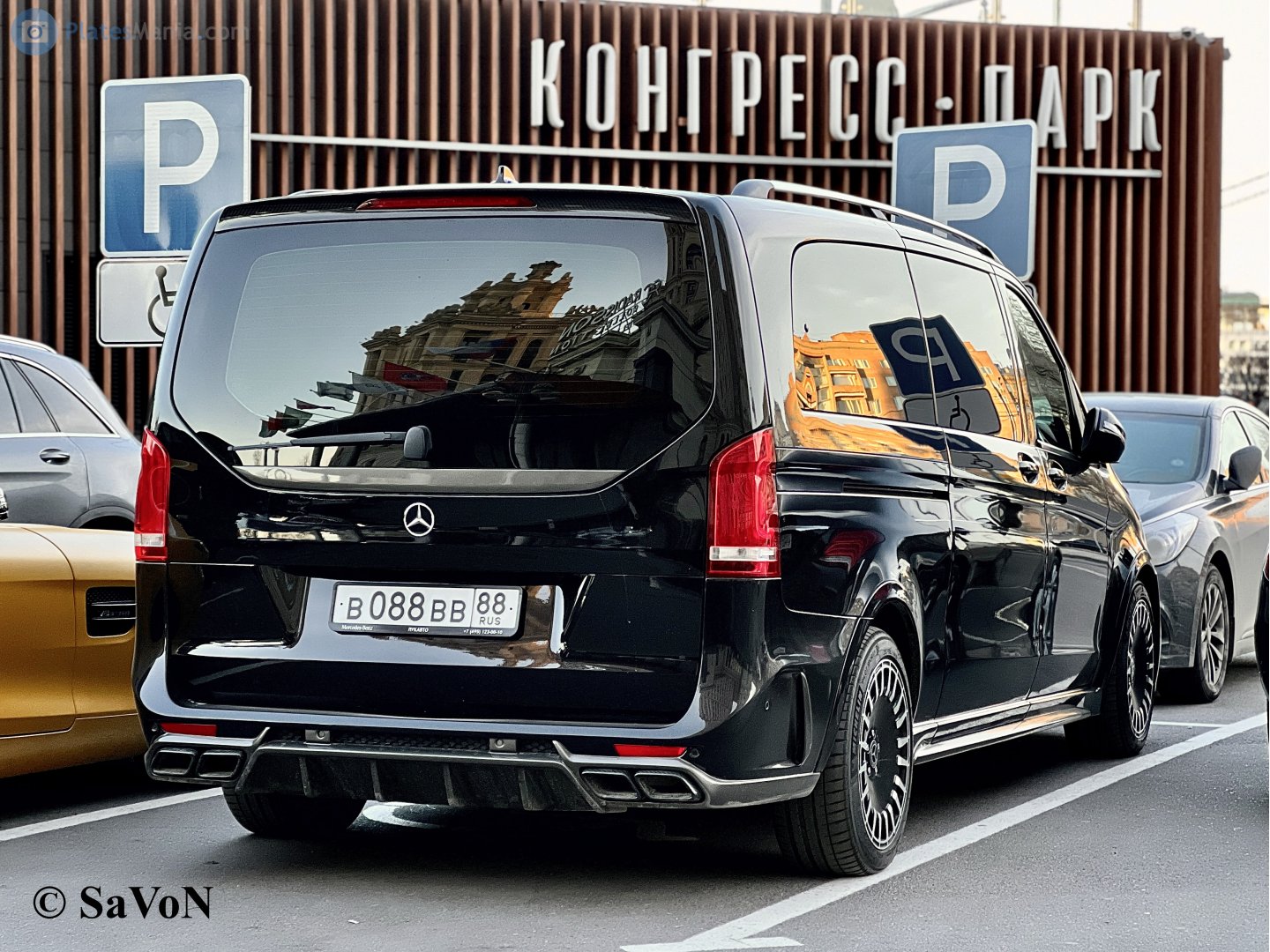 в 088 вв 88, Mercedes-Benz V-Klasse 3rd gen (W447), 2014–2023