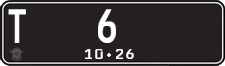 License plate of Indonesia, Regular plates