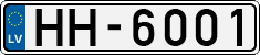 License plate of Latvia, Regular car plates