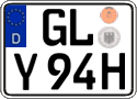 German license plate, Plates for oldtimers (type 