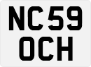 License plate of the United Kingdom, 2001 year system