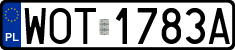 License plates of Poland, Regular car plates