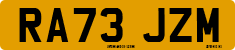 License plate of the United Kingdom, 2001 year system