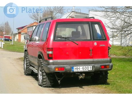 HH-6001, Opel Monterey