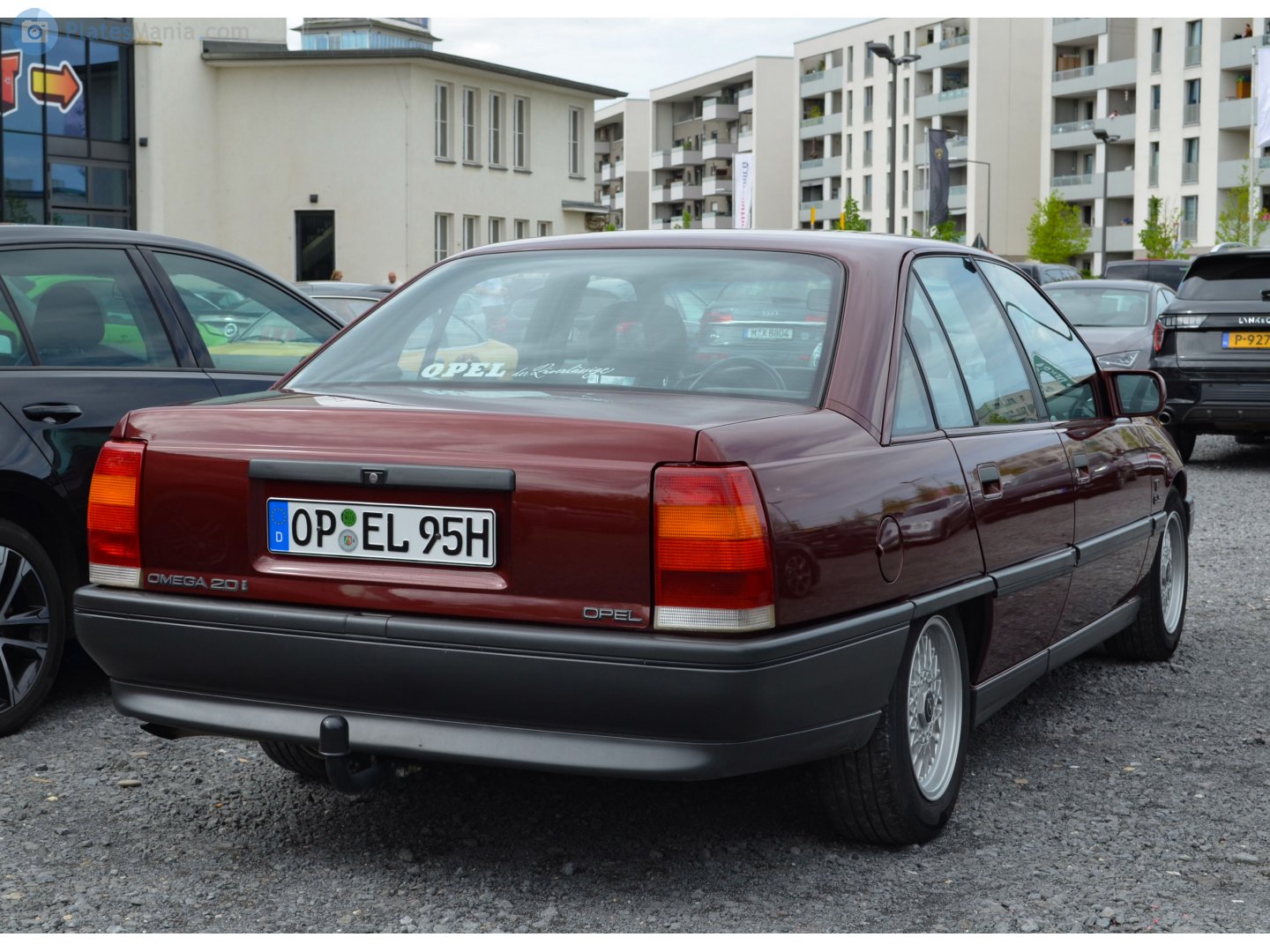 OP EL 95 H, Opel Omega 1st gen Sedan (A; V87), 1986–1994