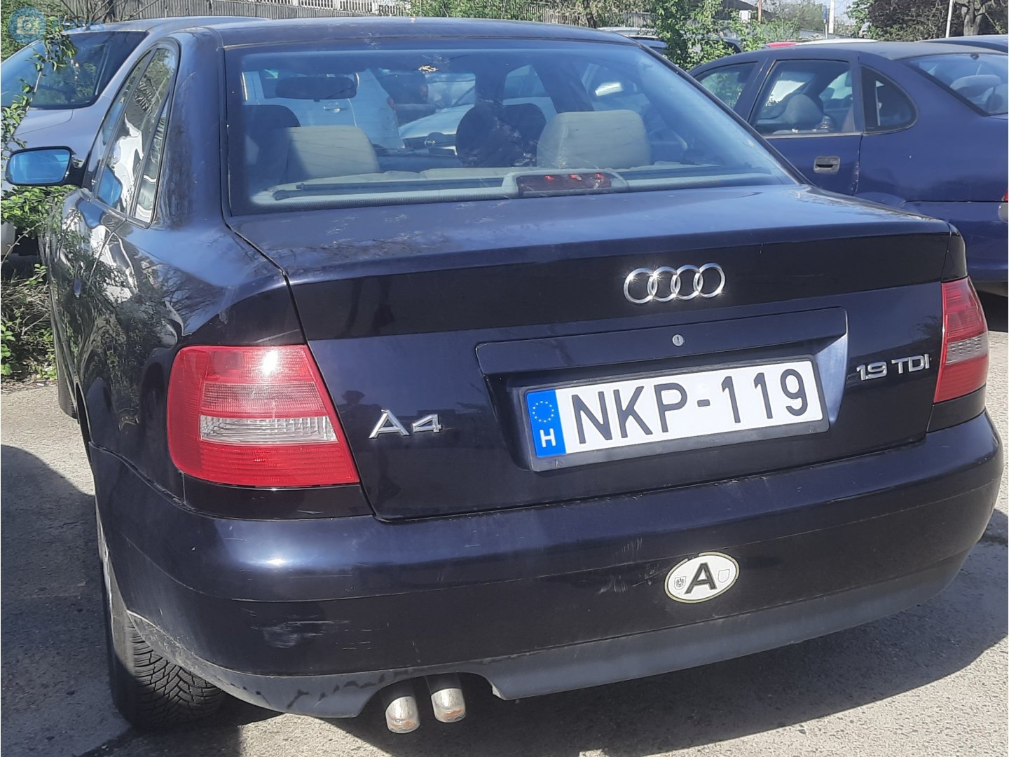NKP-119, Audi A4 1st gen Sedan (B5/8D2), 1994–2000