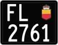 License plate of Liechtenstein, Motorcycles