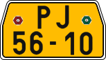 License plate of the Czech Republic, Commercial vehicles (1960)