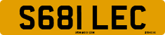 License plate of the United Kingdom, 1983 year system