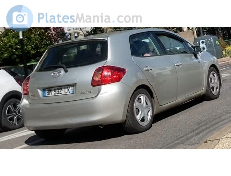 BM-532-LK, Toyota Auris