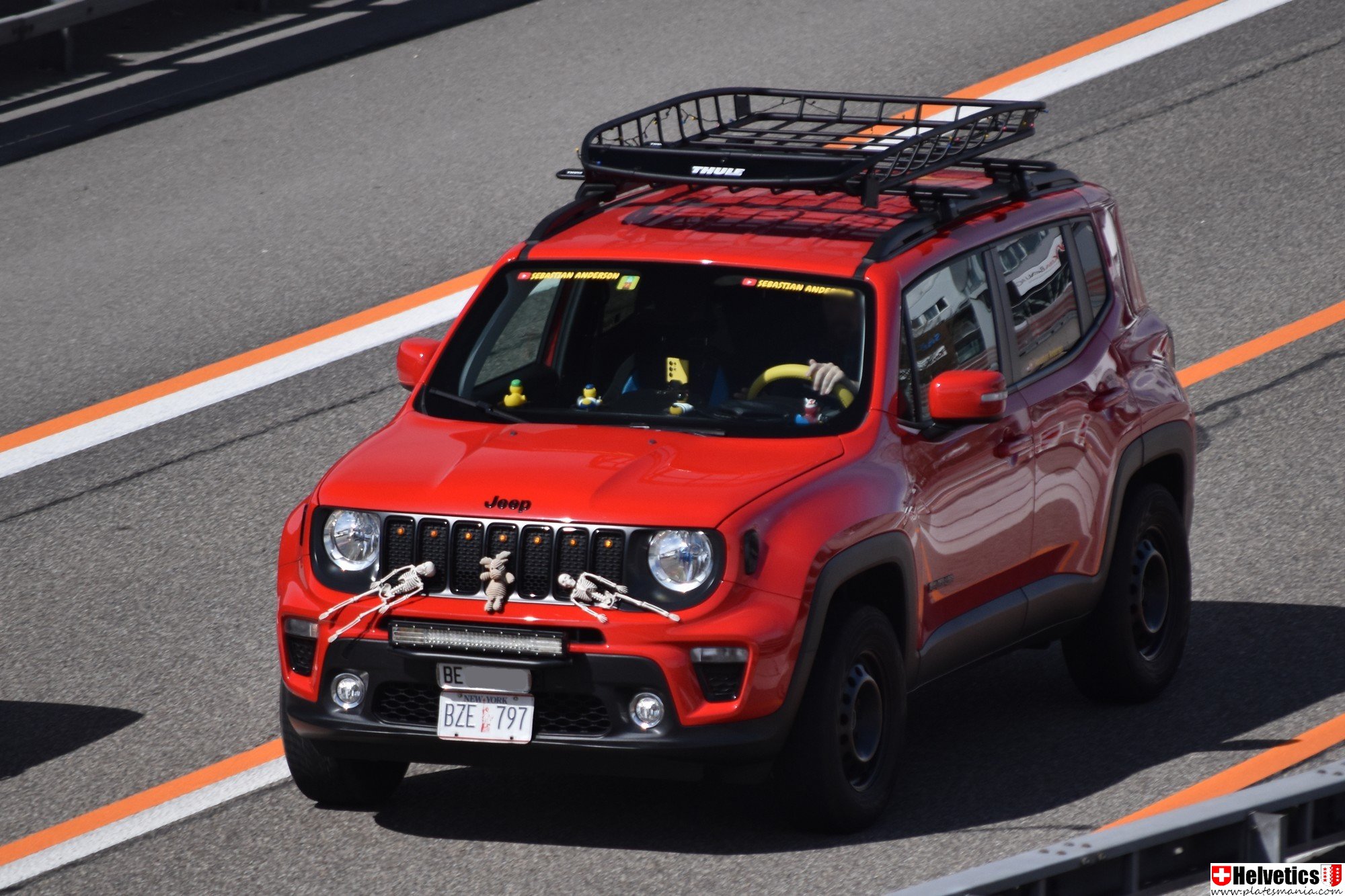 BZE 797, License plate without vehicle 