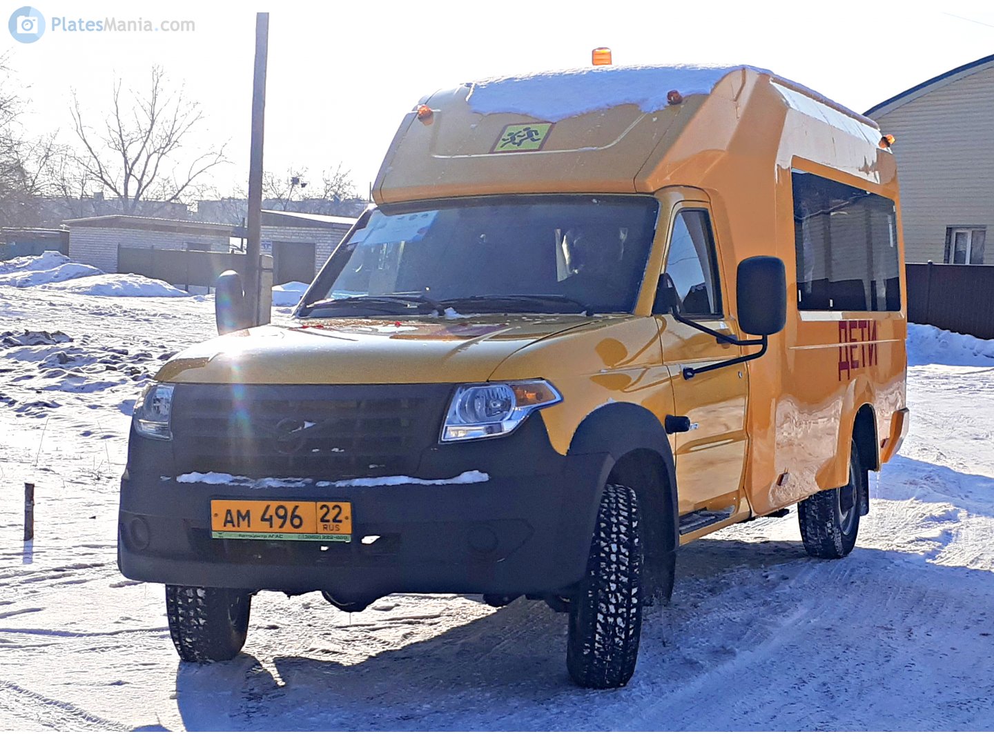 ам 496 22, UAZ 2360/2363/1288 Profi 128801 School Bus, 2018–