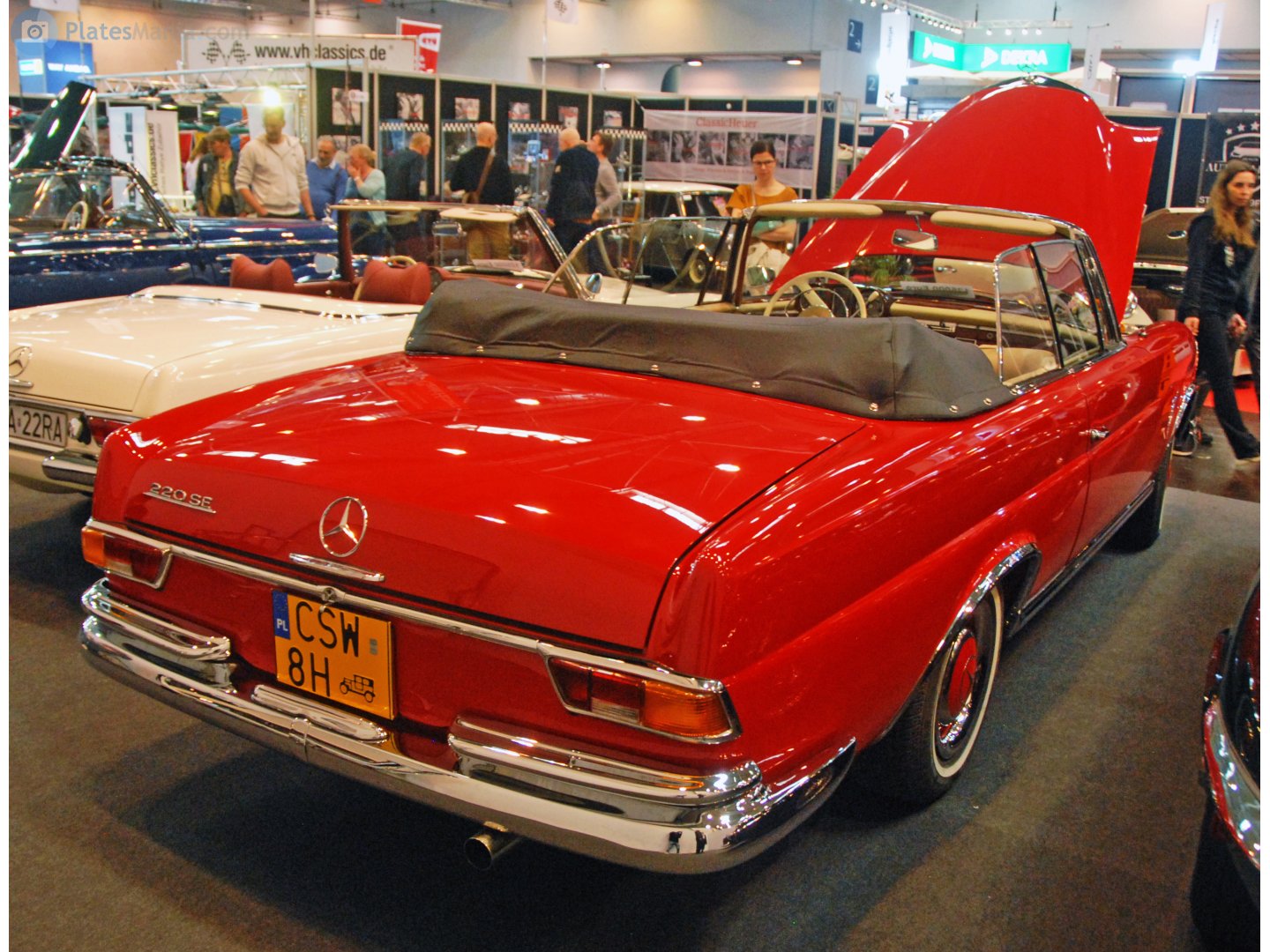 CSW 8H, Mercedes-Benz S-Klasse 1st gen Cabriolet (W111/W112), 1959–1971
