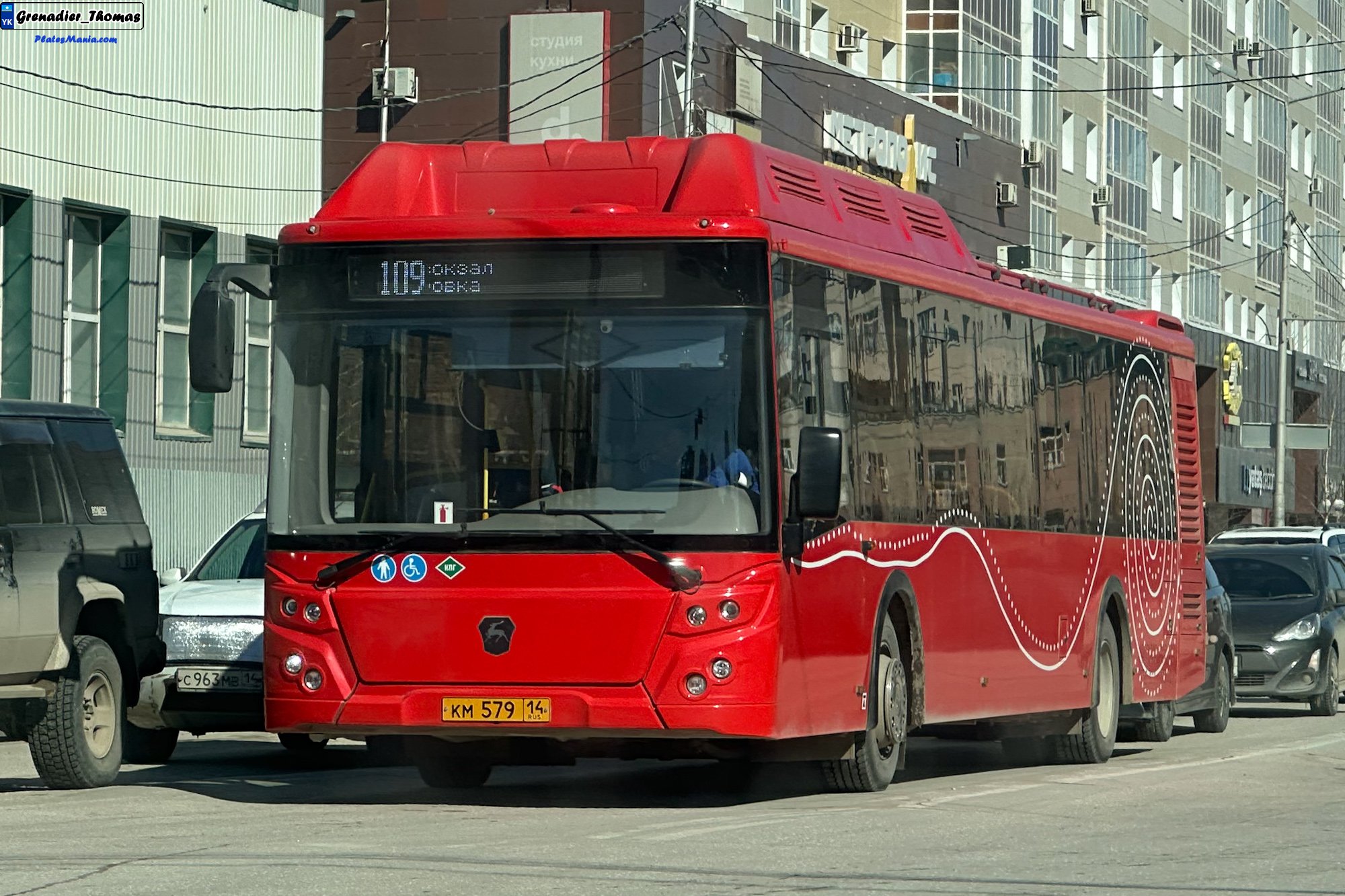 км 579 14, LiAZ 5292 1st gen, 1st facelift, 2014–