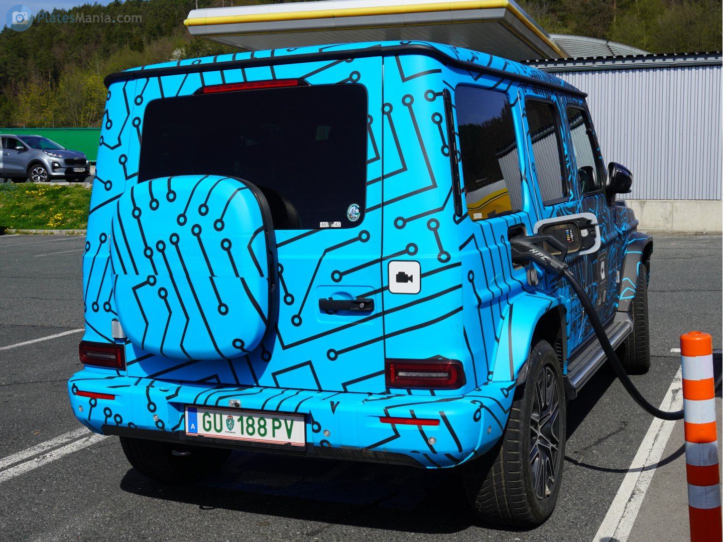 GU 188 PV, Mercedes-Benz G-Klasse 2nd gen G580 with EQ Technology (W465), 2024–