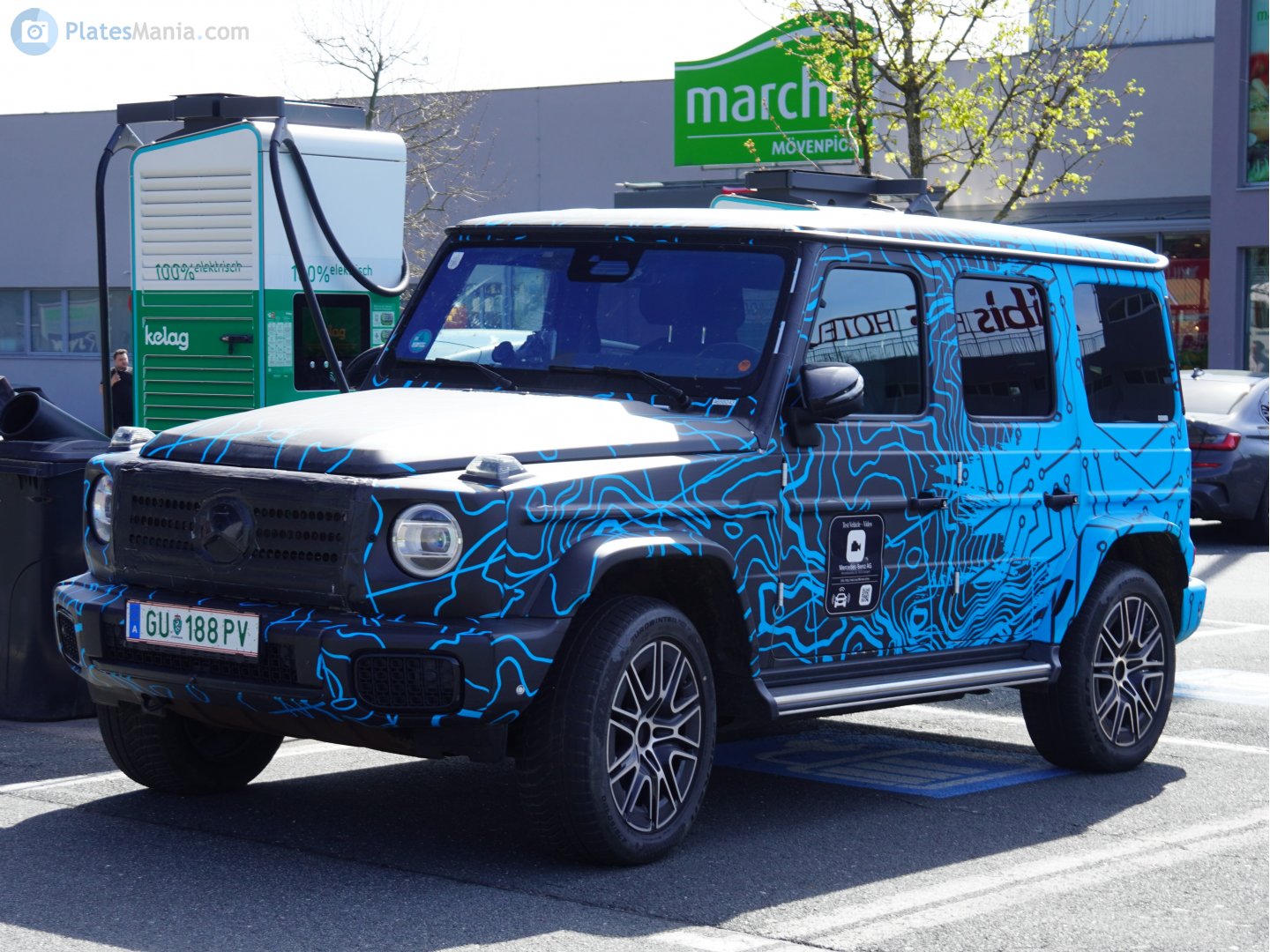 GU 188 PV, Mercedes-Benz G-Klasse 2nd gen G580 with EQ Technology (W465), 2024–