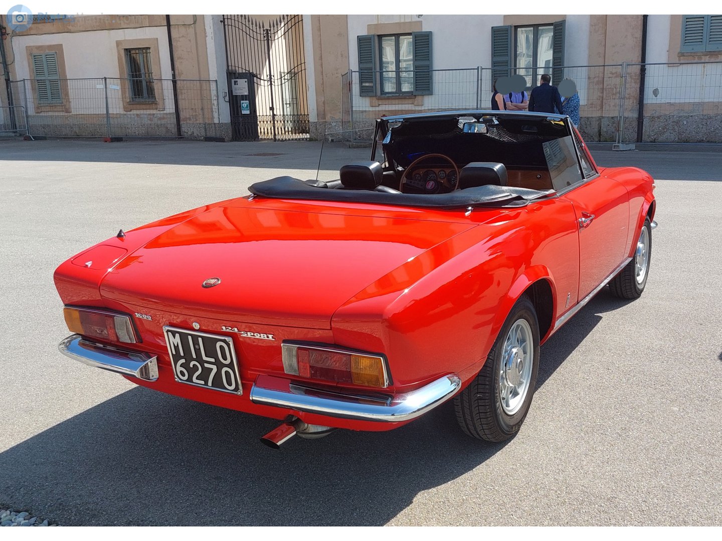 MI L06270, FIAT 124 1st gen Sport Spider, 1966–1978