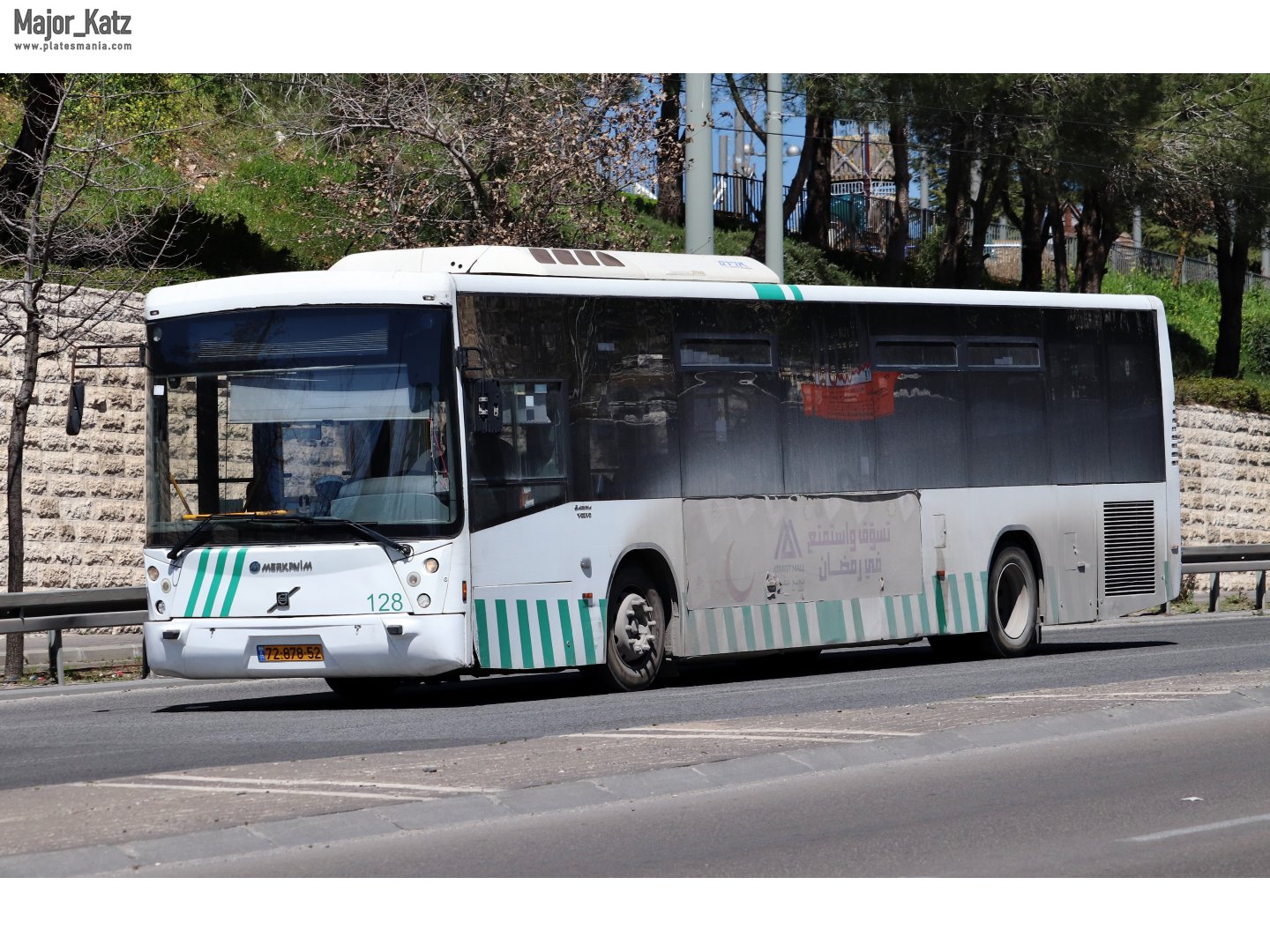 72-878-52, Merkavim Pioneer 3397 Pioneer (Volvo B7RLE 4x2)