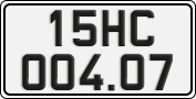 License plate of Vietnam, Specialty plates