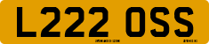 License plate of the United Kingdom, 1983 year system