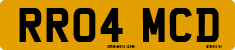 License plate of the United Kingdom, 2001 year system