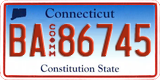 Connecticut, Commercial vehicles (AB-12345)