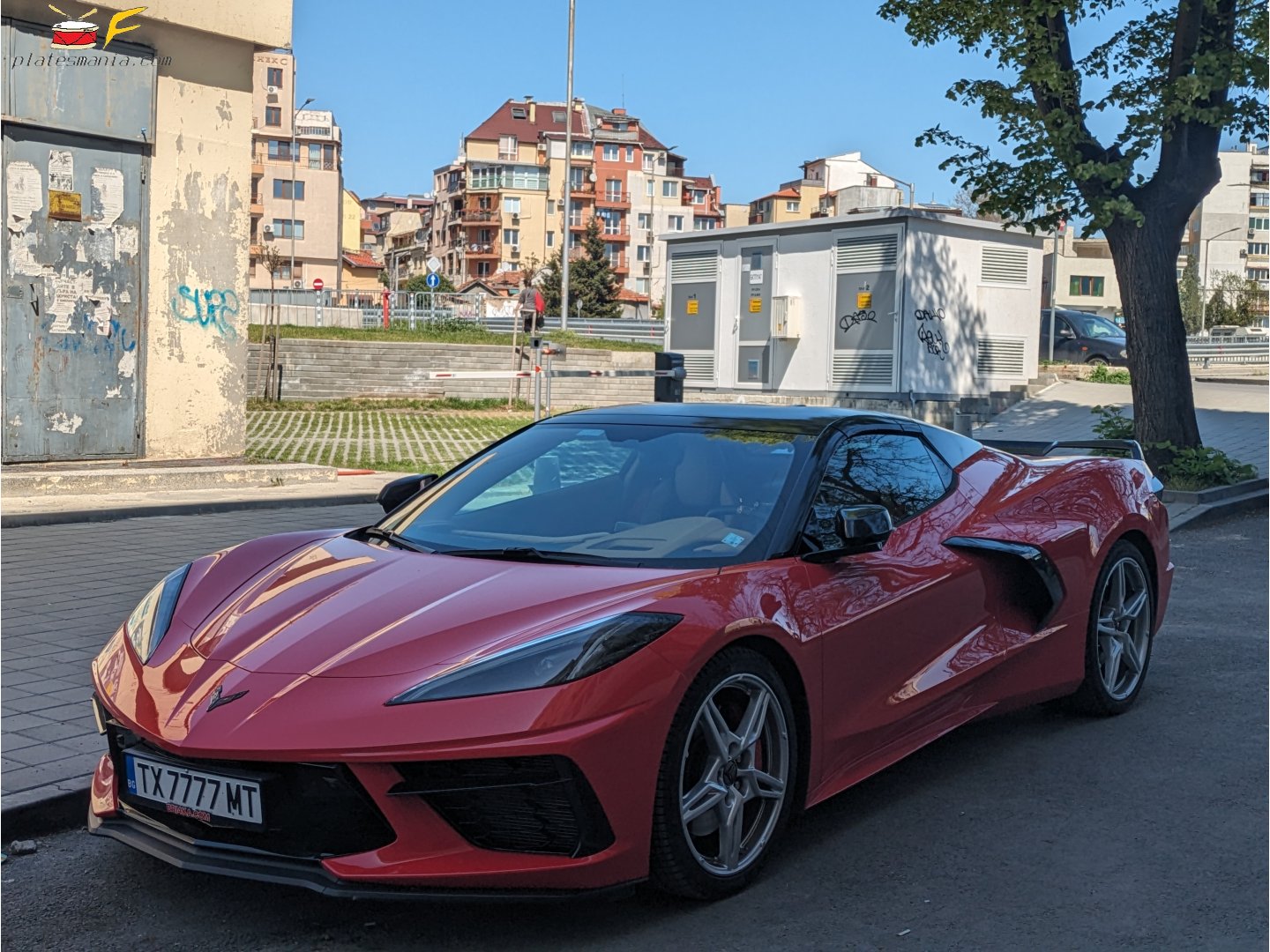 TX 7777 MT, Chevrolet Corvette 8th gen Convertible (C8), 2020–