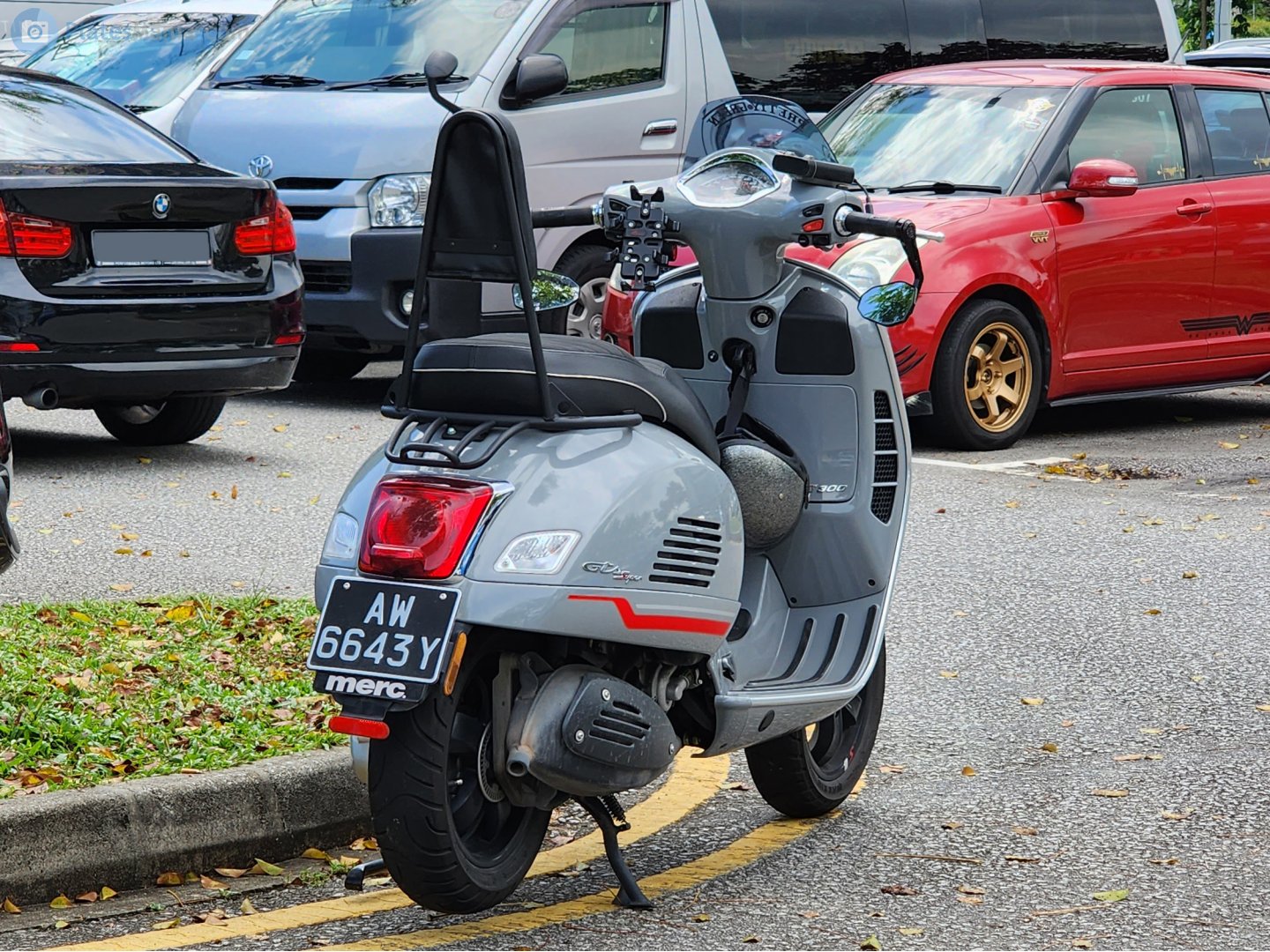 AW 6643 Y, Vespa GT 3rd gen GTS300/150; GTV300/150, 2009–2022