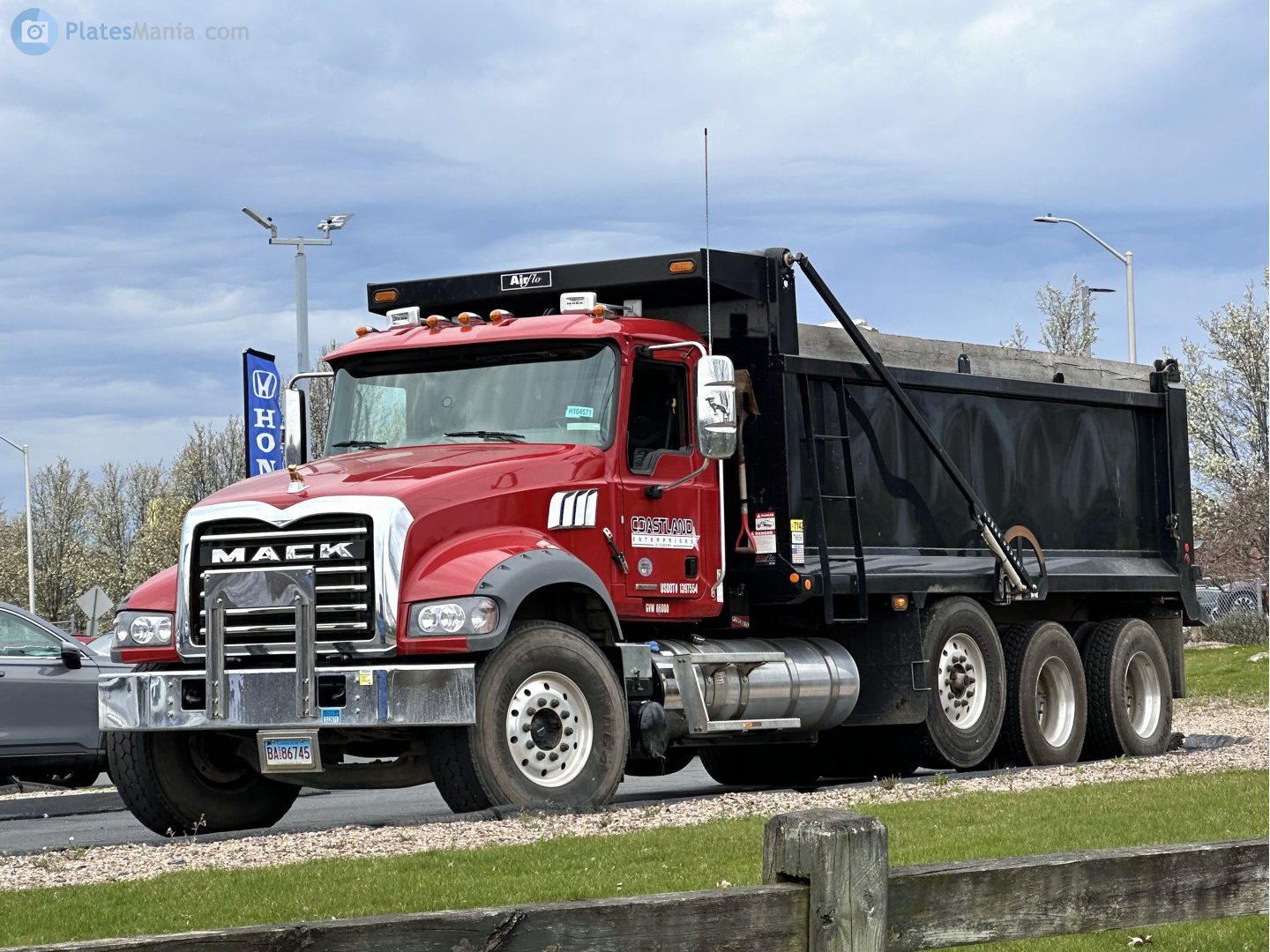 BA-86745, Mack Granite 1st gen CT/GU/FR Axle Forward, 2006–