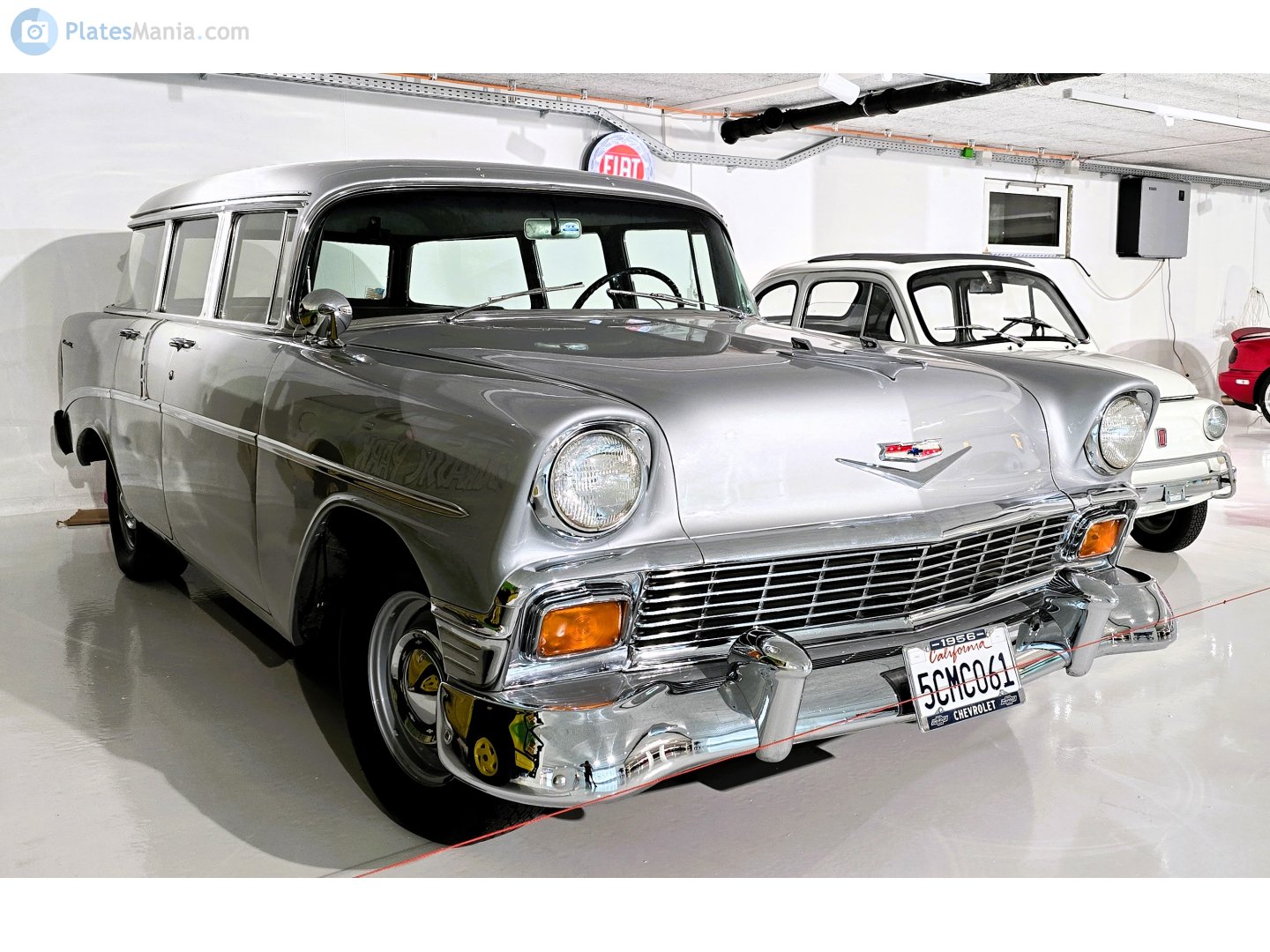 5CMC061, Chevrolet 210 2nd gen 1956 5-door Station Wagon (2109-1062; A-body), 1st facelift, 1955–1956