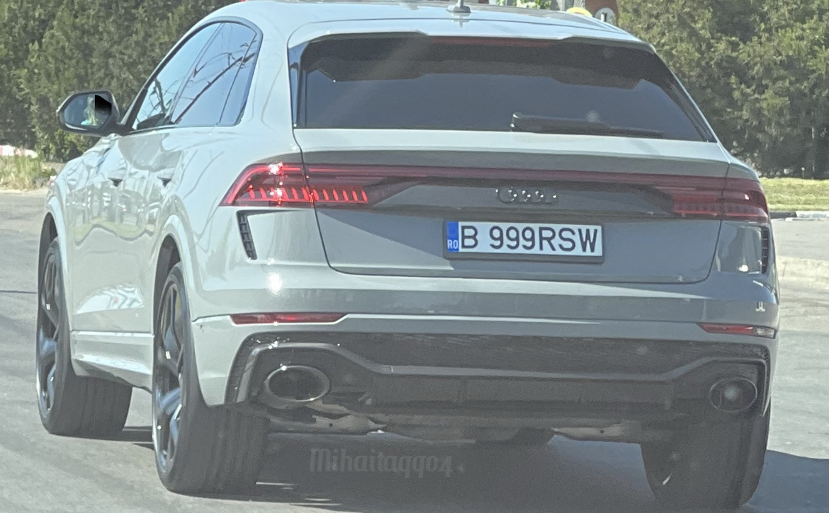 B 999 RSW, Audi RS Q8 1st gen (4MN), 2020–2024