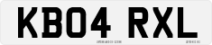 License plate of the United Kingdom, 2001 year system