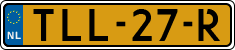 License plate of the Netherlands, Agricultural vehicles