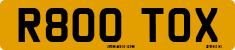 License plate of the United Kingdom, 1983 year system