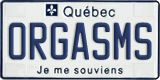 Quebec, Vanity Plates
