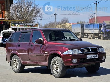 о426ме761, TagAZ Road Partner